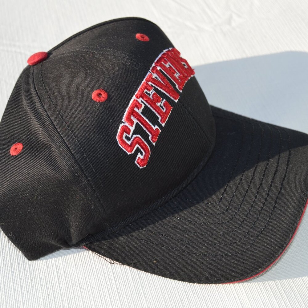 Stevens - College font curved Cap (New)